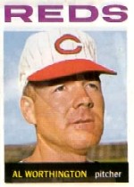 1964 Topps Baseball Cards      144     Al Worthington